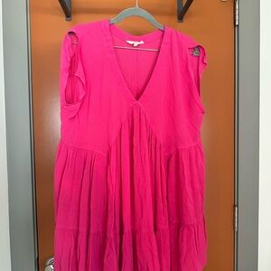 Chelsea & Violet Fuchsia Sleeveless Top